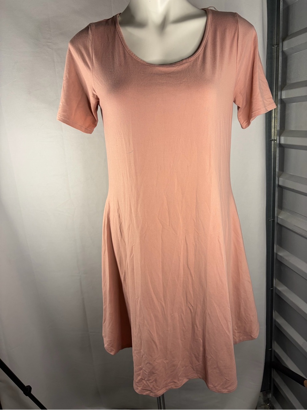 Dusty Rose Swing Dress